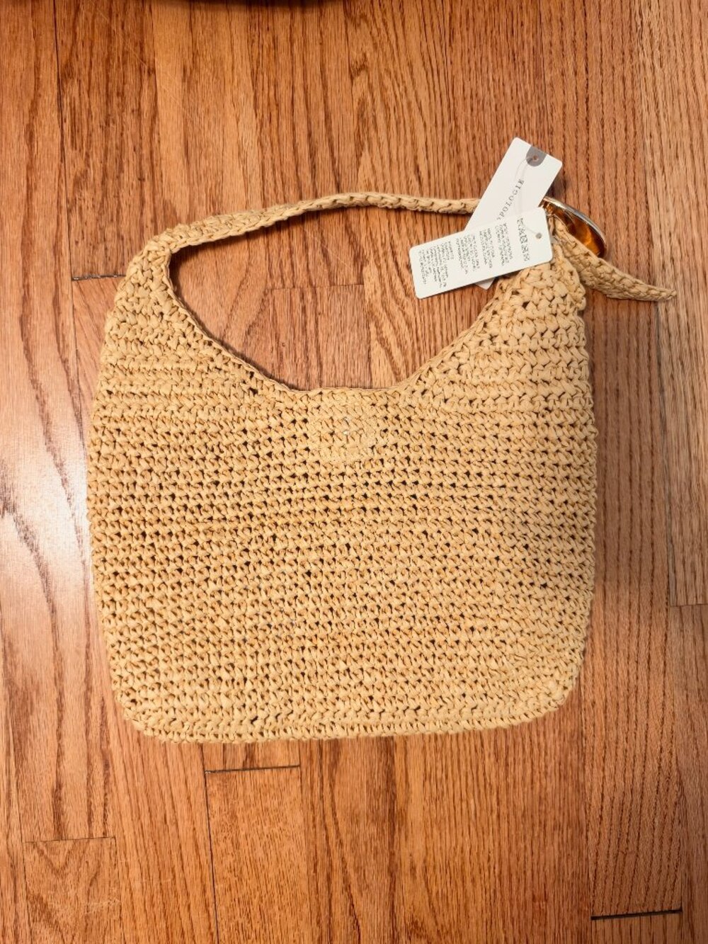 Anthropology Raffia Shoulder Bag